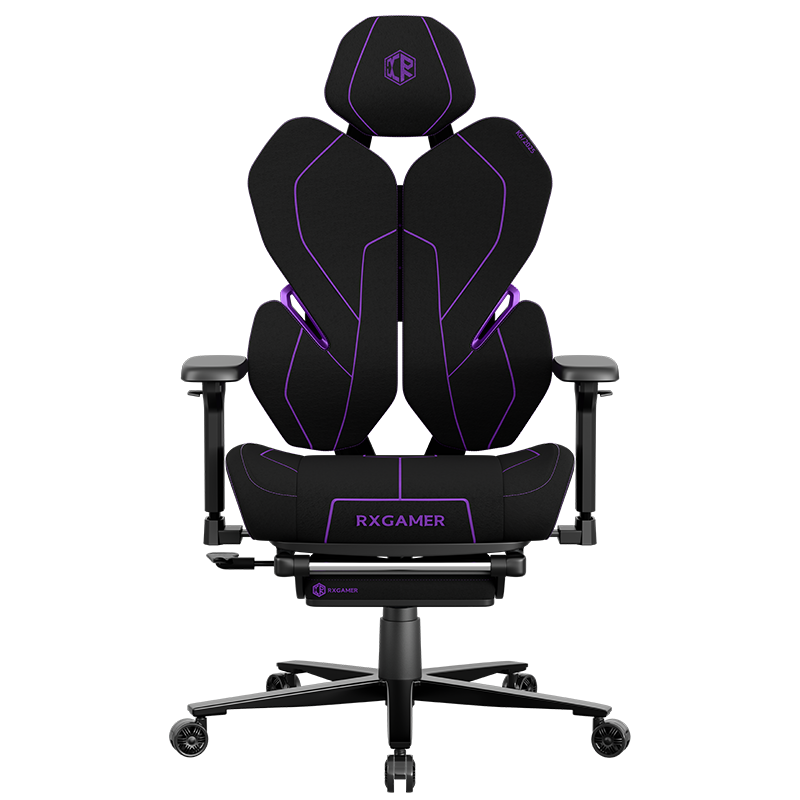 Diseño ergonómico con silla de juego cómoda y cómoda