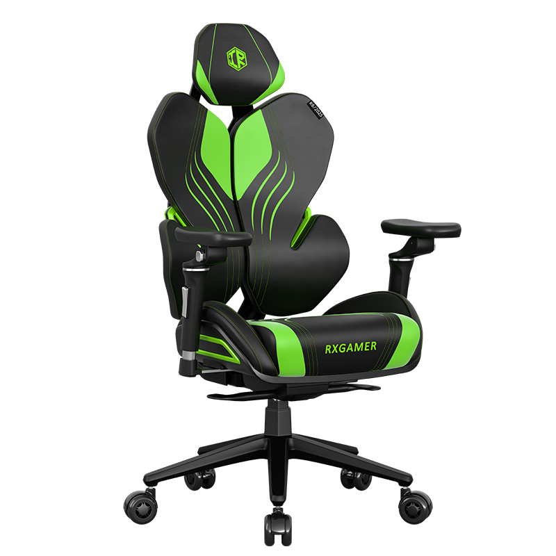 Silla de juego diseñada ergonómicamente para entusiastas de los juegos