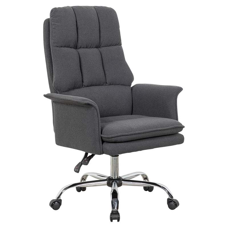 RXGAMER RX-9127 Silla de oficina silenciosa de deslizamiento suave con reclinación ajustable