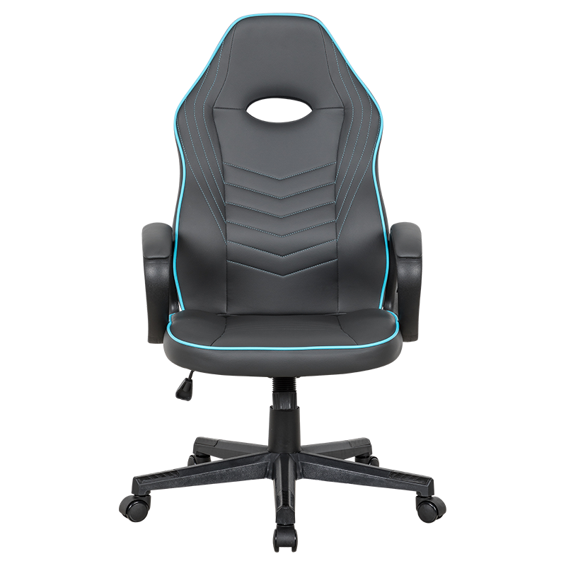 RXGAMER RX-9112 Silla para juegos compacta y liviana con respaldo con ventilación y ruedas silenciosas
