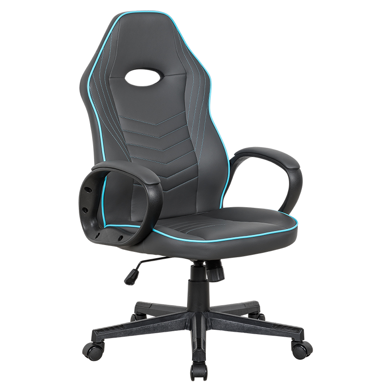 RXGAMER RX-9112 Silla para juegos compacta y liviana con respaldo con ventilación y ruedas silenciosas