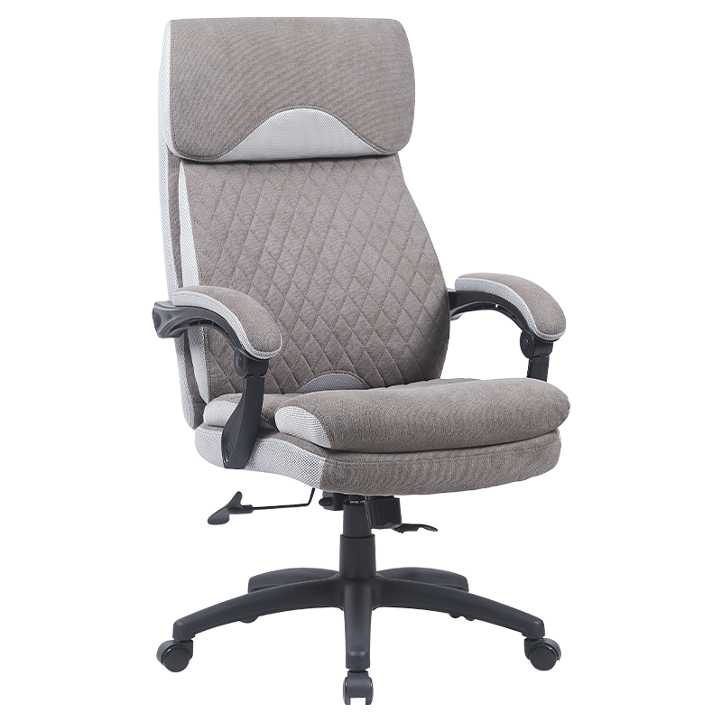RXGAMER RX-9115 Silla de oficina con reposabrazos ajustable inteligente Ice Snow Velvet
