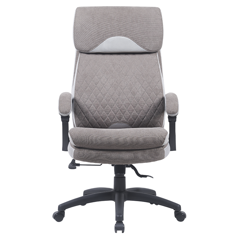 RXGAMER RX-9115 Silla de oficina con reposabrazos ajustable inteligente Ice Snow Velvet