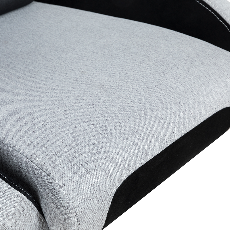 RXGAMER RX-2060-1 Silla de juego cómoda reclinable ajustable con reposabrazos 4D gris