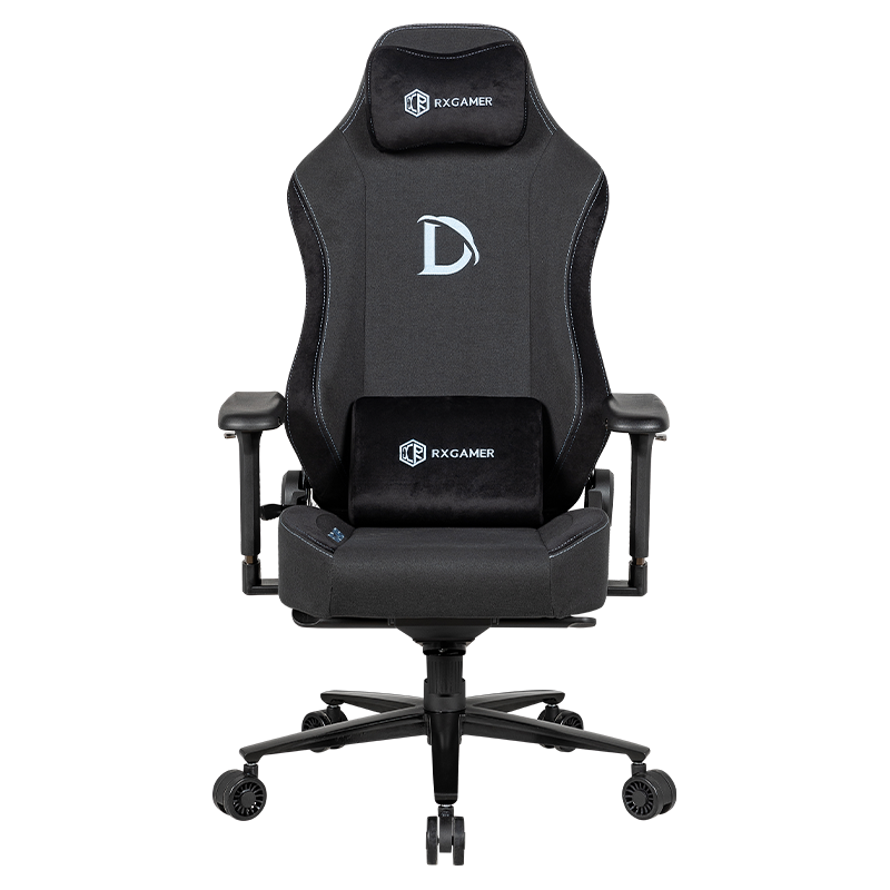 RXGAMER RX-2061-1 Silla para juegos ajustable con reposabrazos multifuncional negra