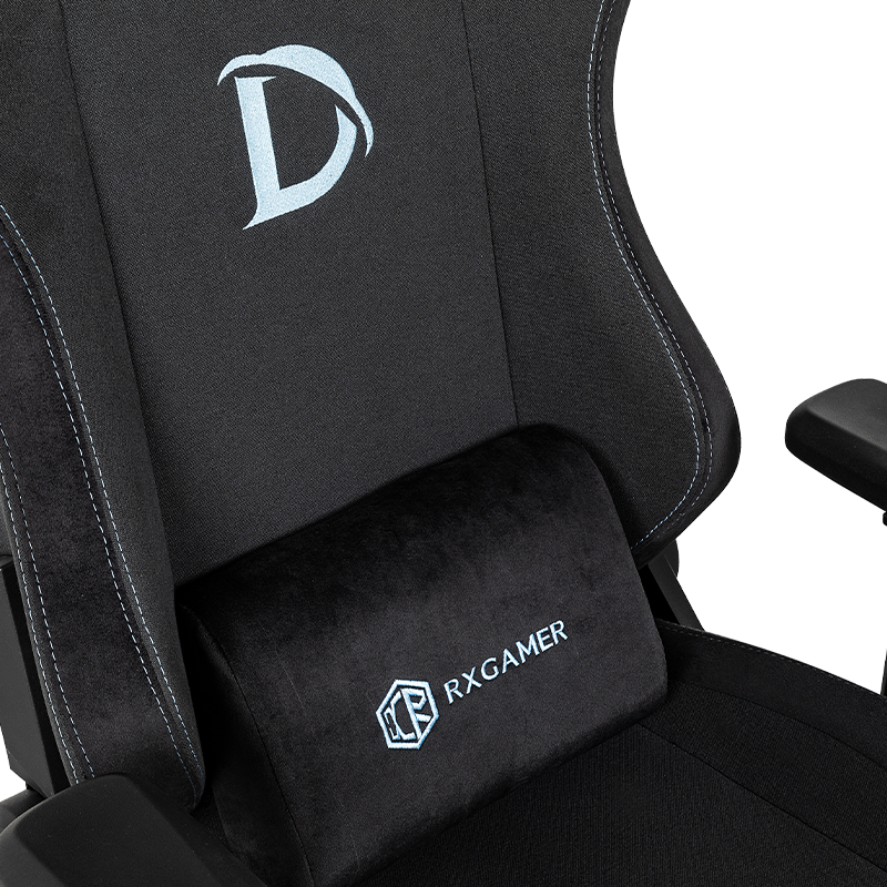 RXGAMER RX-2061-1 Silla para juegos ajustable con reposabrazos multifuncional negra