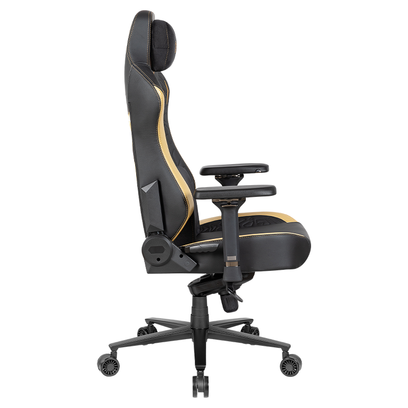 RXGAMER RX-2061 Silla de juego reclinable con reposacabezas magnético y bordado de dragón