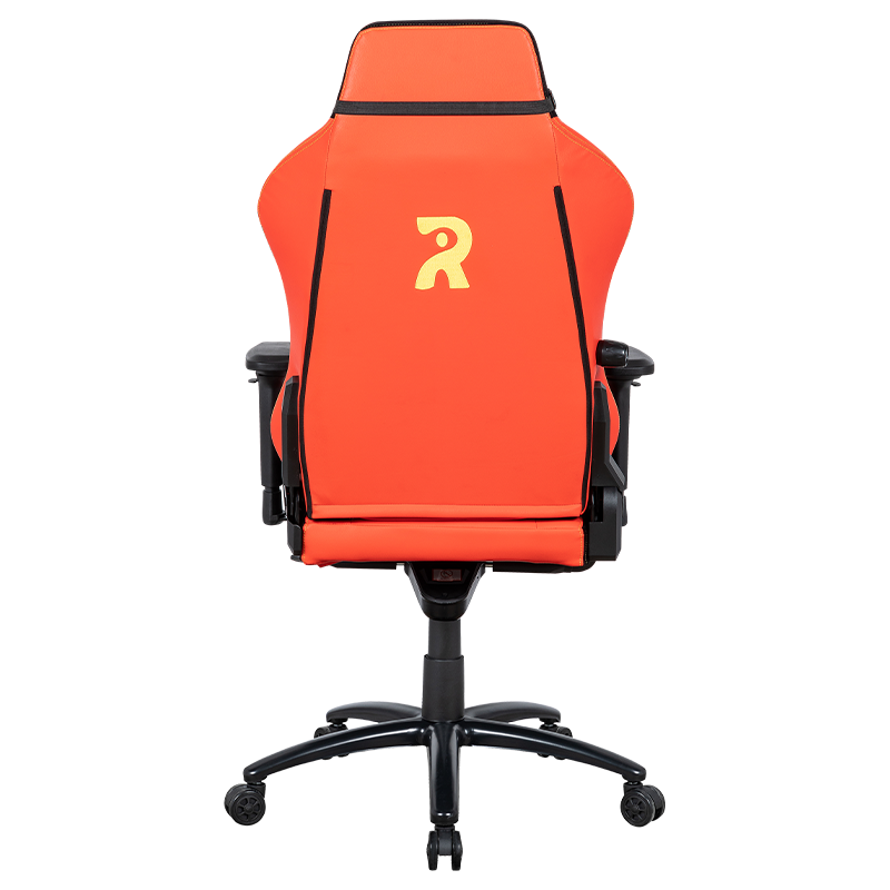 RXGAMER RX-2063 Silla para juegos con ajuste lumbar y reposabrazos 4D Red Glare