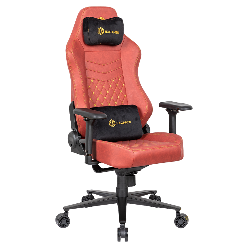RXGAMER RX-2069 Silla Gaming Ajustable con Reposacabezas Magnético Rojo