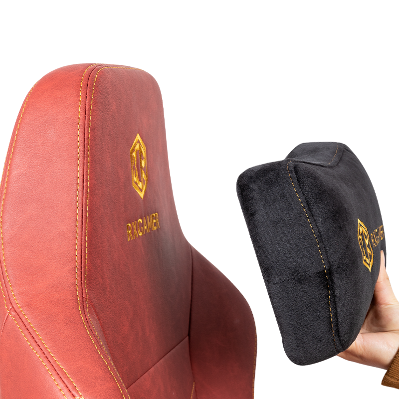 RXGAMER RX-2069 Silla Gaming Ajustable con Reposacabezas Magnético Rojo