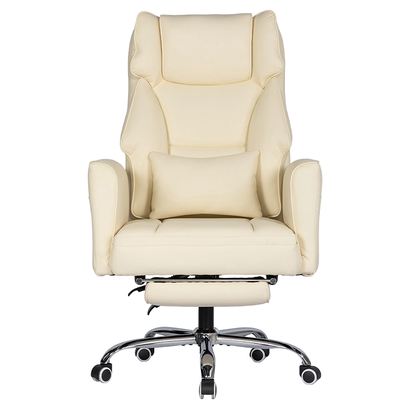 RXGAMER RX-9137 Silla de oficina con calefacción y masaje relajante inteligente con reposapiés