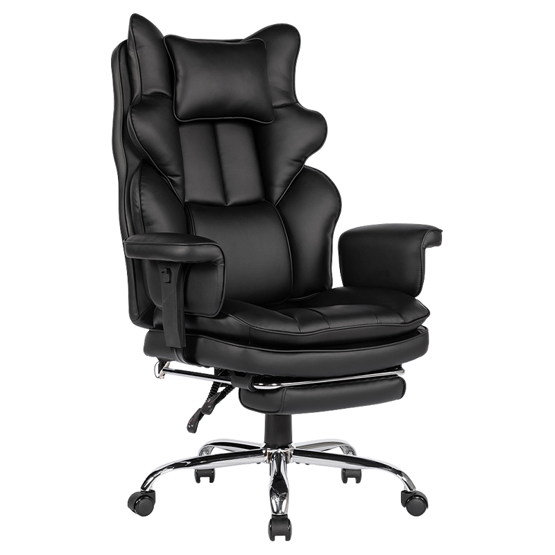 RXGAMER RX-9136 Silla de oficina ergonómica con calefacción de masaje de 6 puntos