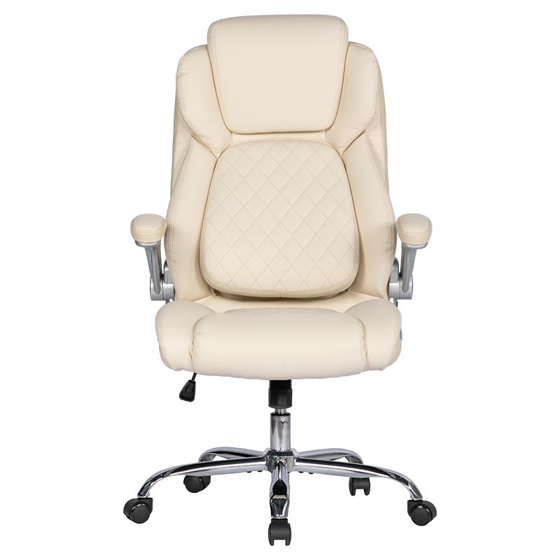 RXGAMER RX-9157 Silla de oficina con reposacabezas ajustable en altura y inclinación con ruedas de PU