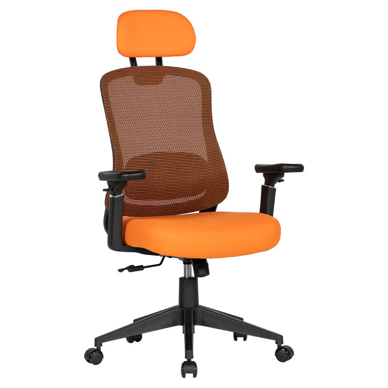 RXGAMER RX-8043 Silla de oficina ergonómica con reposabrazos abatible ajustable de tres posiciones