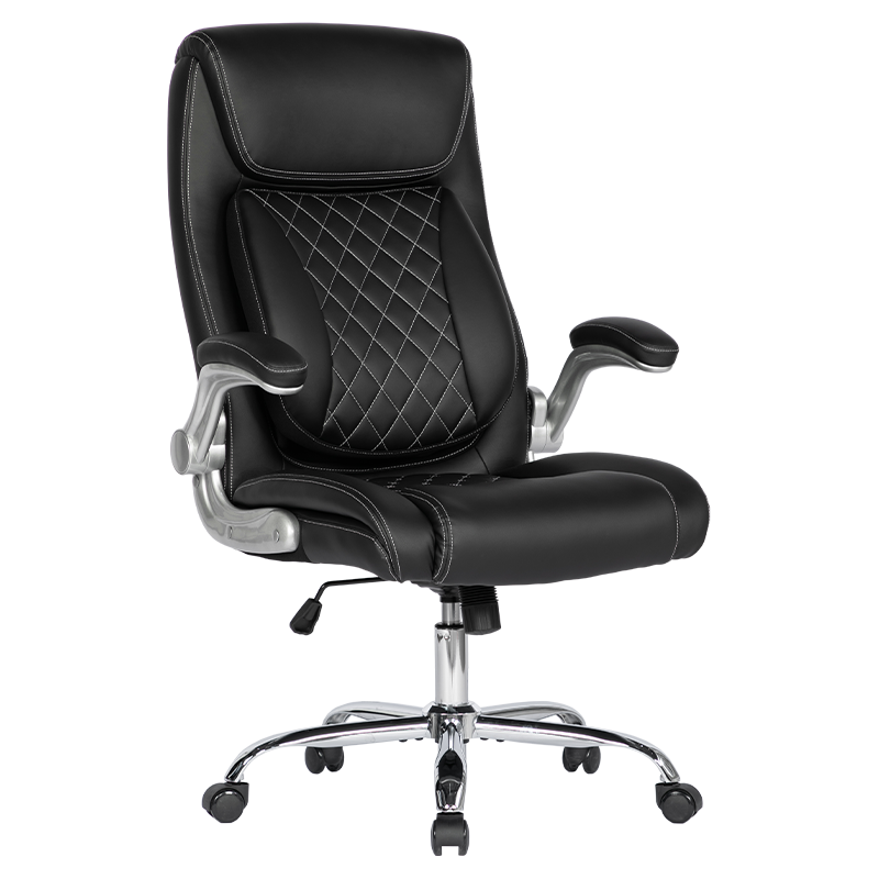 RXGAMER RX-9156 Silla de oficina con reposabrazos abatible y altura ajustable en tres etapas